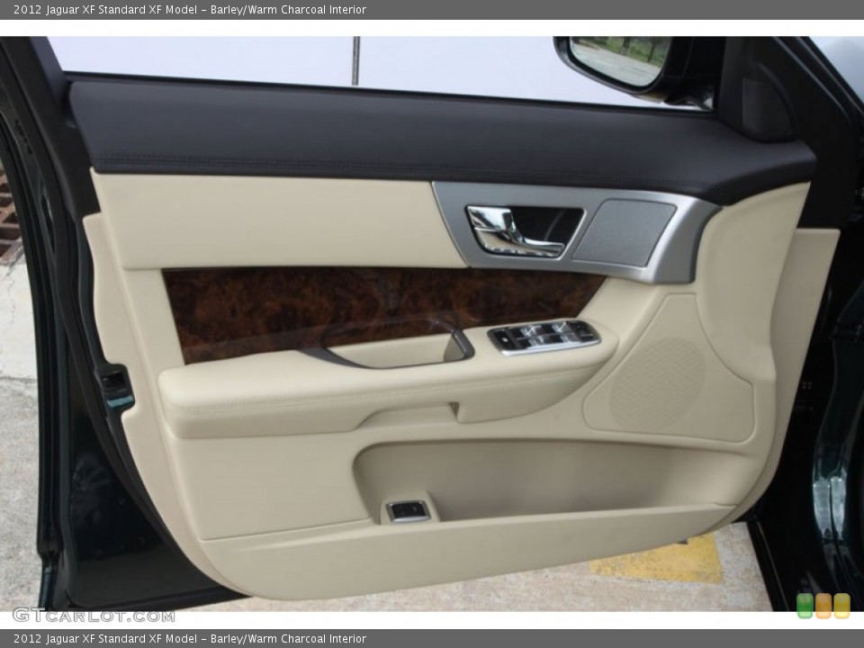 Barley/Warm Charcoal Interior Door Panel for the 2012 Jaguar XF  #61805495