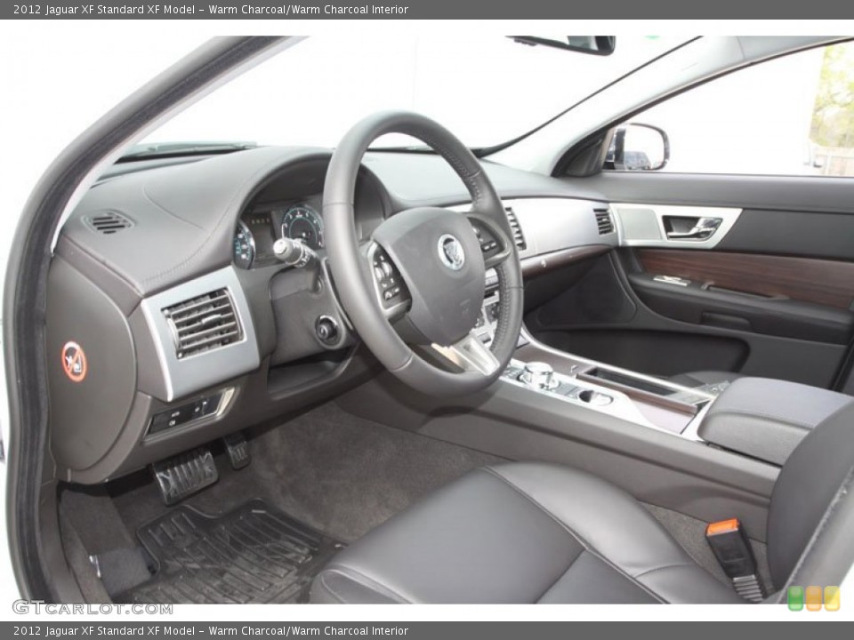 Warm Charcoal/Warm Charcoal Interior Photo for the 2012 Jaguar XF  #61805636