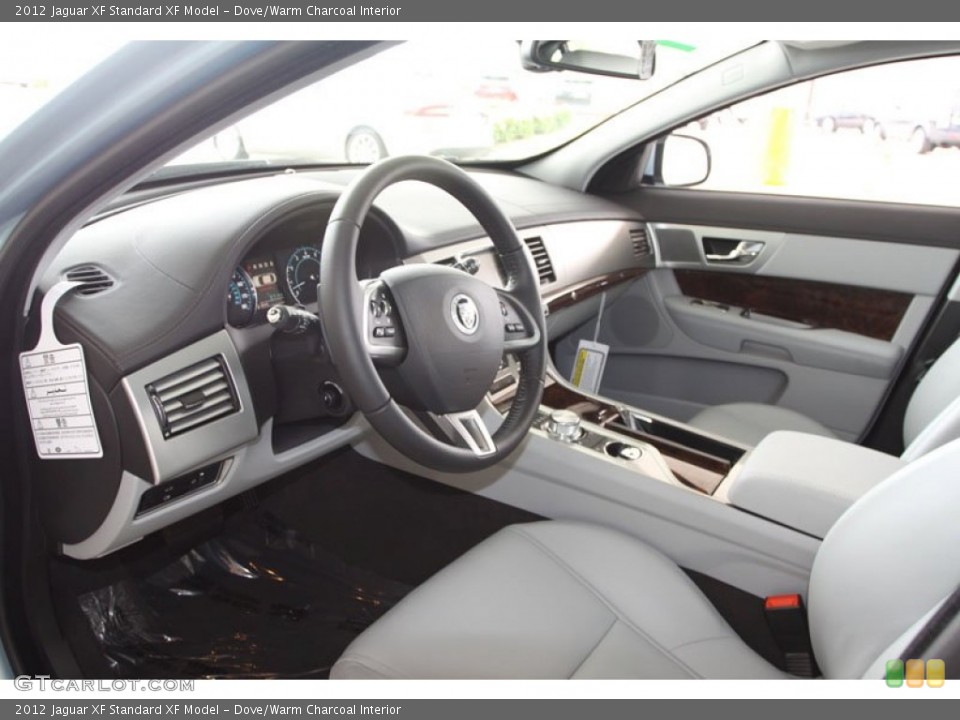 Dove/Warm Charcoal Interior Photo for the 2012 Jaguar XF  #61805873