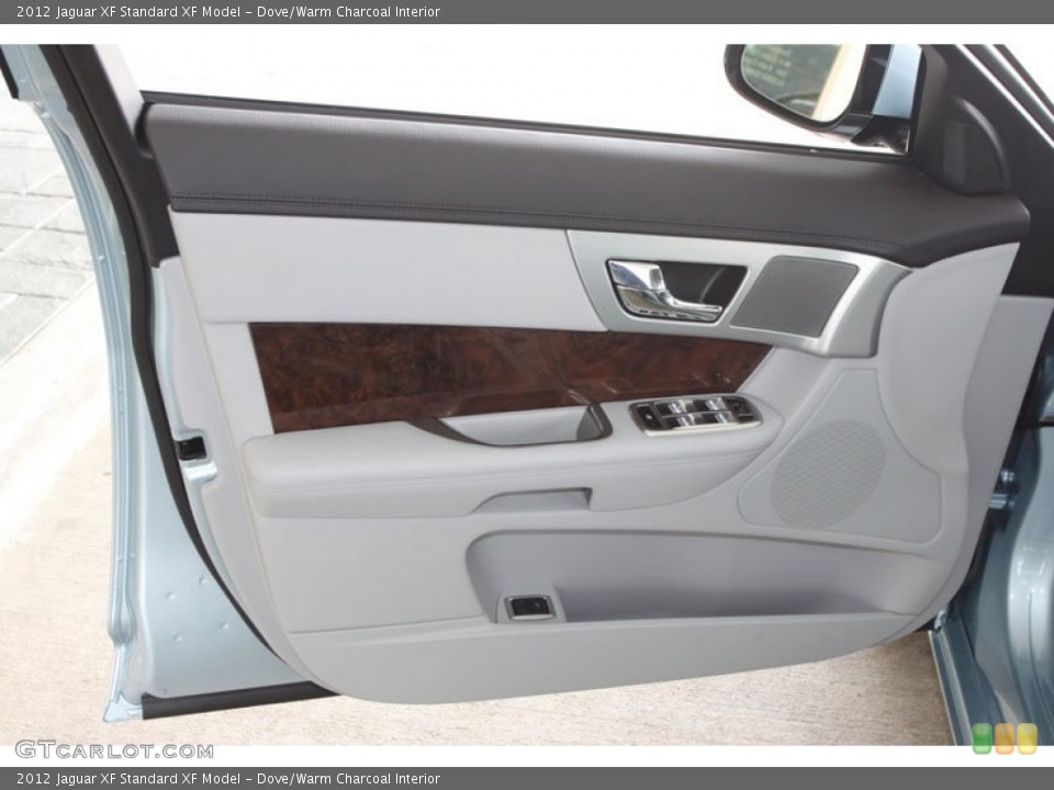 Dove/Warm Charcoal Interior Door Panel for the 2012 Jaguar XF  #61805951