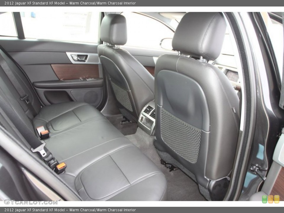 Warm Charcoal/Warm Charcoal Interior Rear Seat for the 2012 Jaguar XF  #61806230