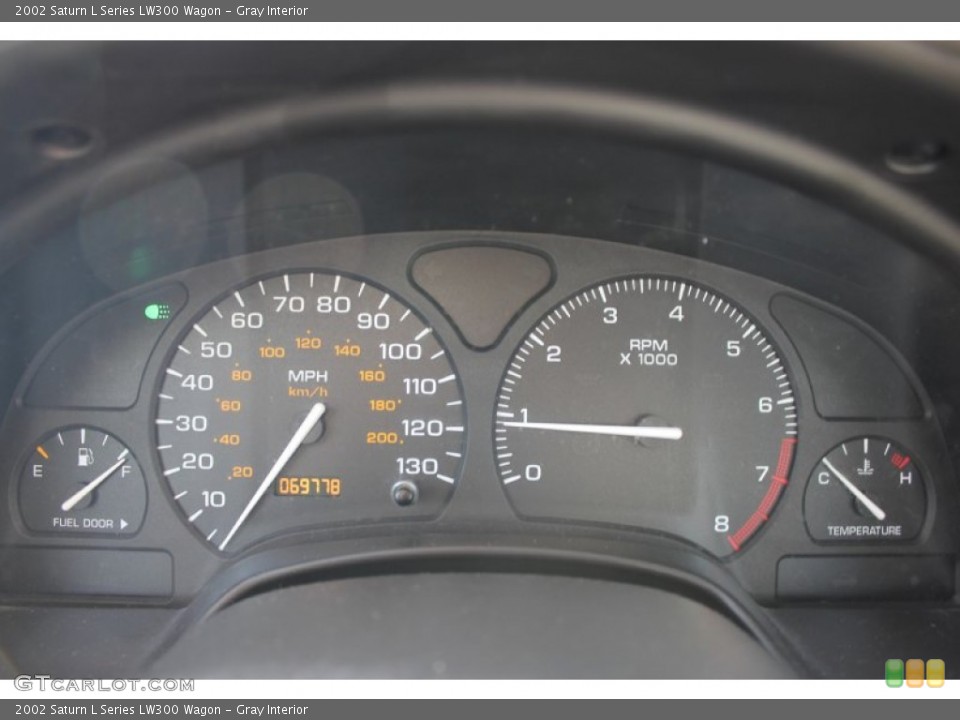 Gray Interior Gauges for the 2002 Saturn L Series LW300 Wagon #61808657