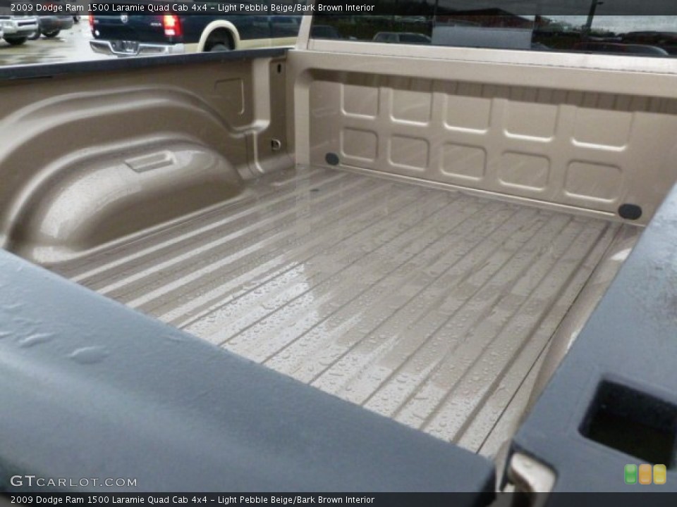 Light Pebble Beige/Bark Brown Interior Trunk for the 2009 Dodge Ram 1500 Laramie Quad Cab 4x4 #61814791