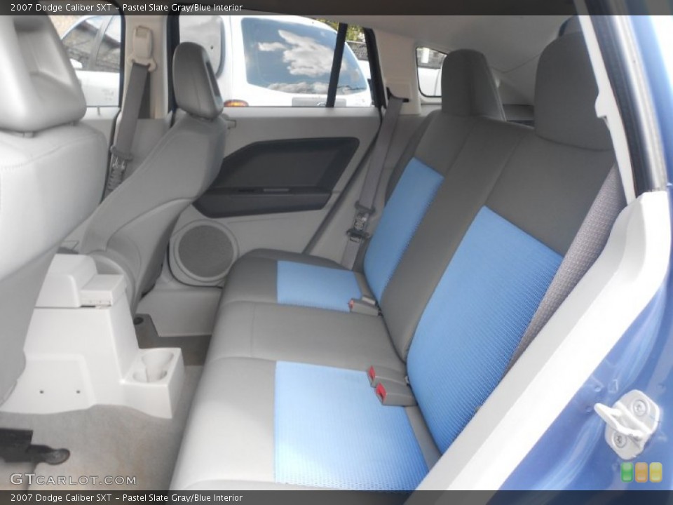Pastel Slate Gray/Blue Interior Rear Seat for the 2007 Dodge Caliber SXT #61818638