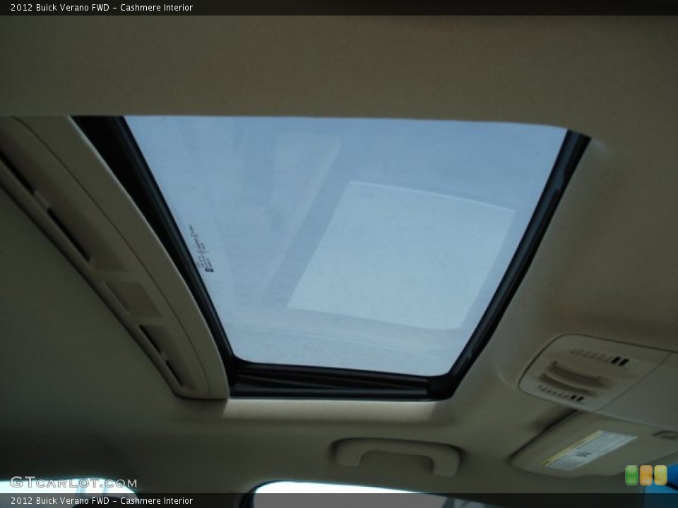Cashmere Interior Sunroof for the 2012 Buick Verano FWD #61818965