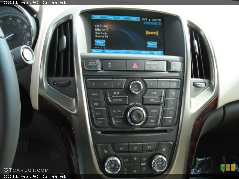 Cashmere Interior Controls for the 2012 Buick Verano FWD #61818971
