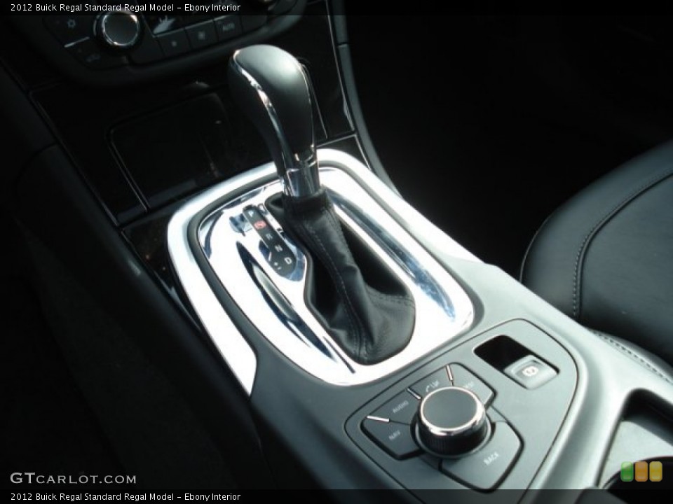 Ebony Interior Transmission for the 2012 Buick Regal  #61819334