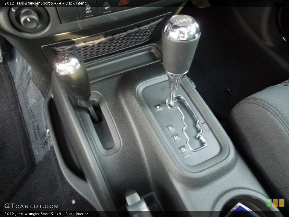 Black Interior Transmission for the 2012 Jeep Wrangler Sport S 4x4 #61819586