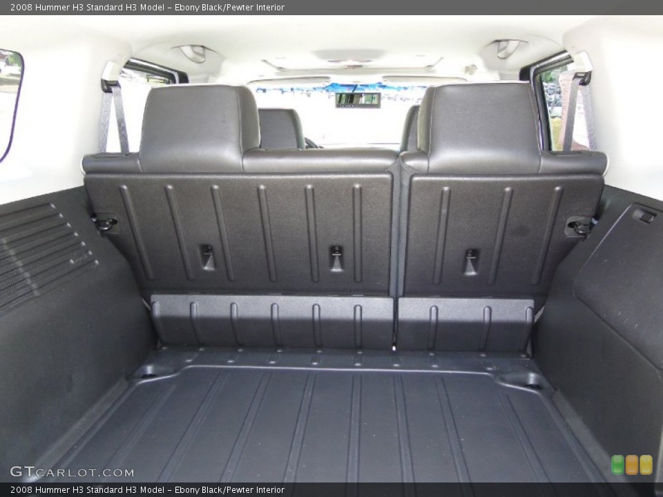 Ebony Black/Pewter Interior Trunk for the 2008 Hummer H3  #61823508