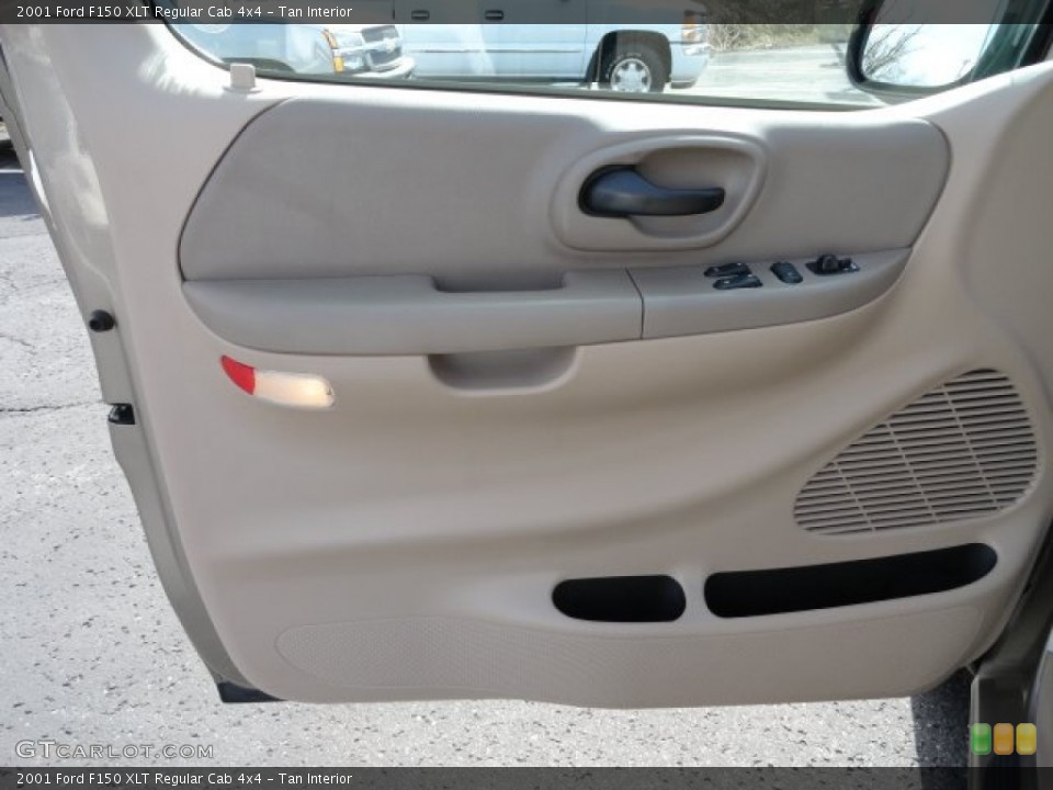 Tan Interior Door Panel for the 2001 Ford F150 XLT Regular Cab 4x4 #61824704