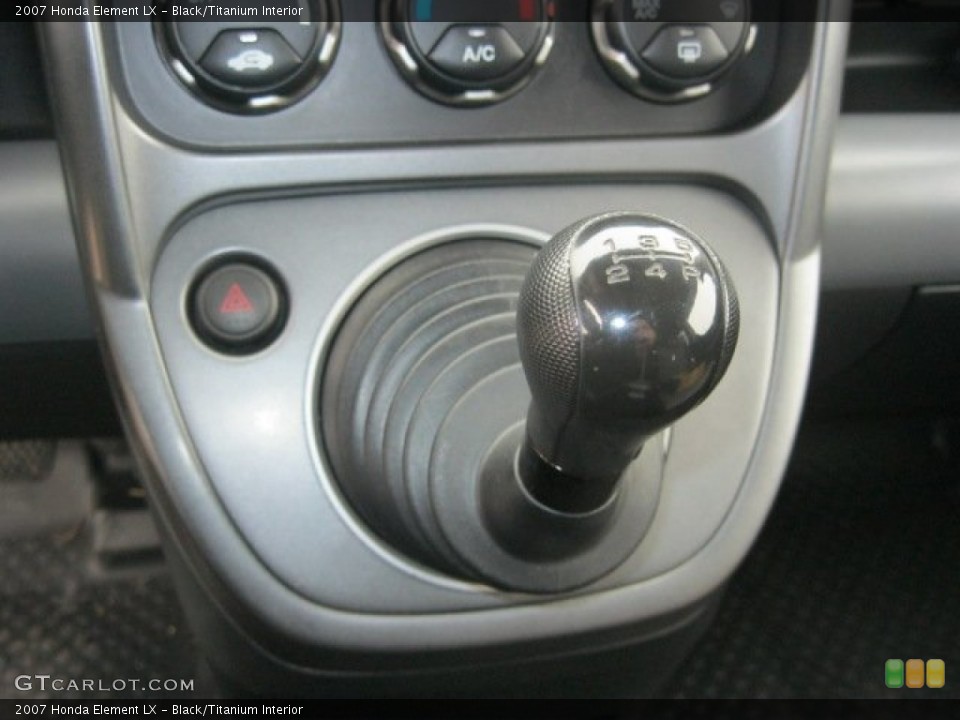 Black/Titanium Interior Transmission for the 2007 Honda Element LX #61828471
