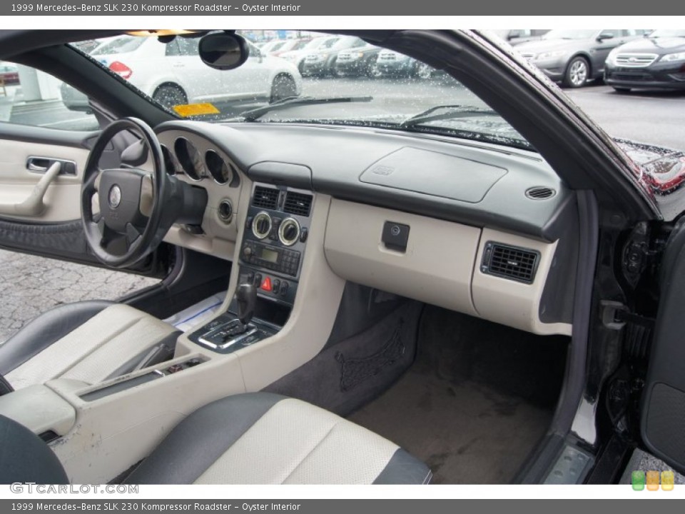Oyster Interior Dashboard for the 1999 Mercedes-Benz SLK 230 Kompressor Roadster #61834264