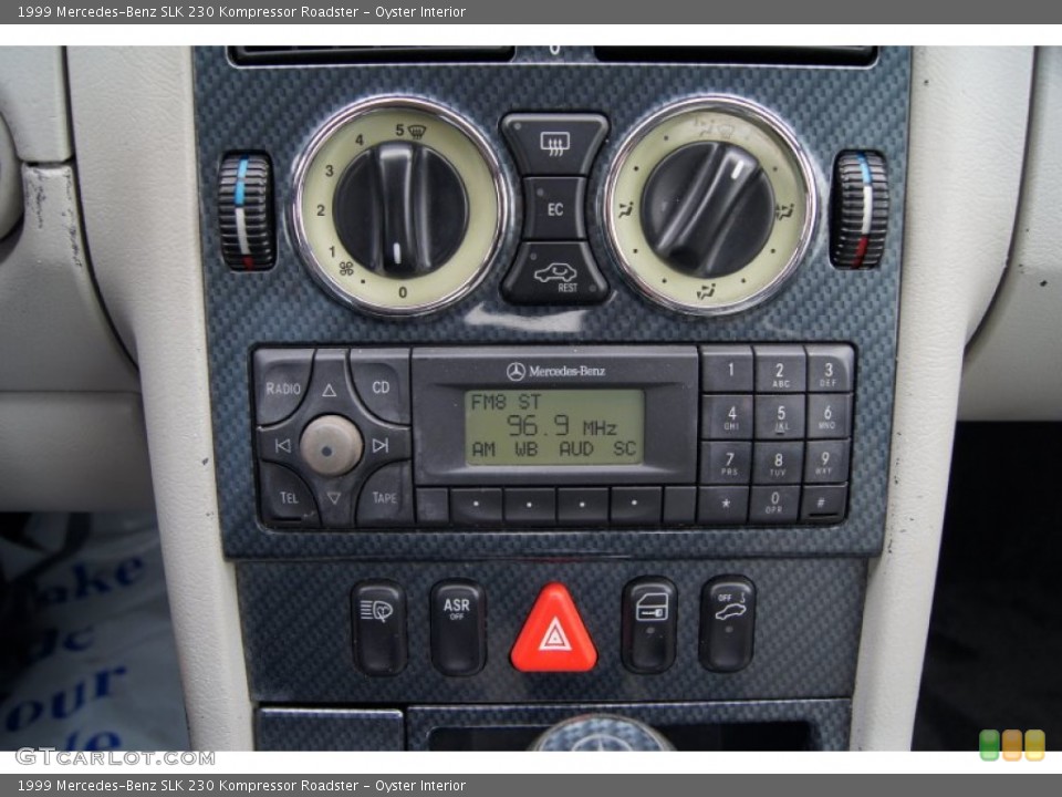 Oyster Interior Controls for the 1999 Mercedes-Benz SLK 230 Kompressor Roadster #61834396