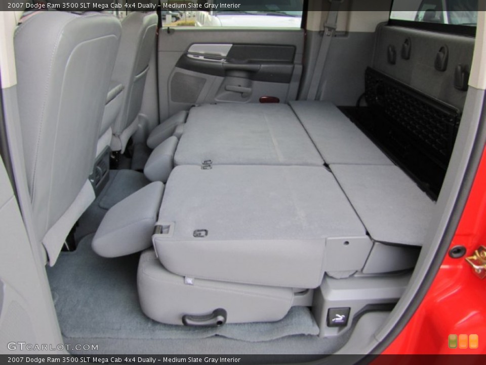 Medium Slate Gray Interior Rear Seat for the 2007 Dodge Ram 3500 SLT Mega Cab 4x4 Dually #61834716
