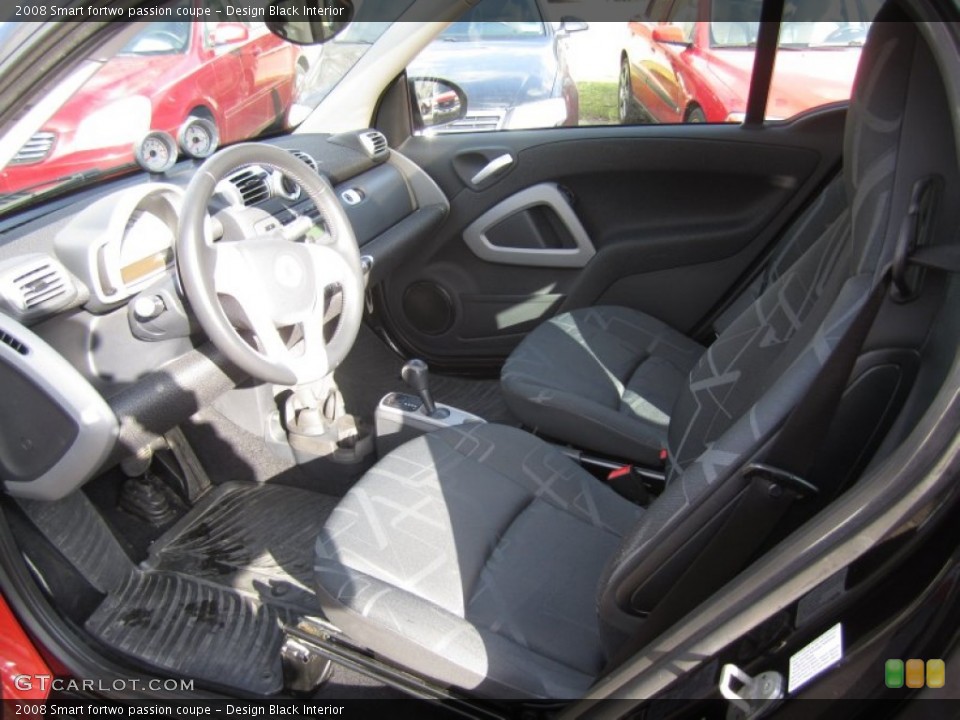 Design Black Interior Prime Interior for the 2008 Smart fortwo passion coupe #61835454