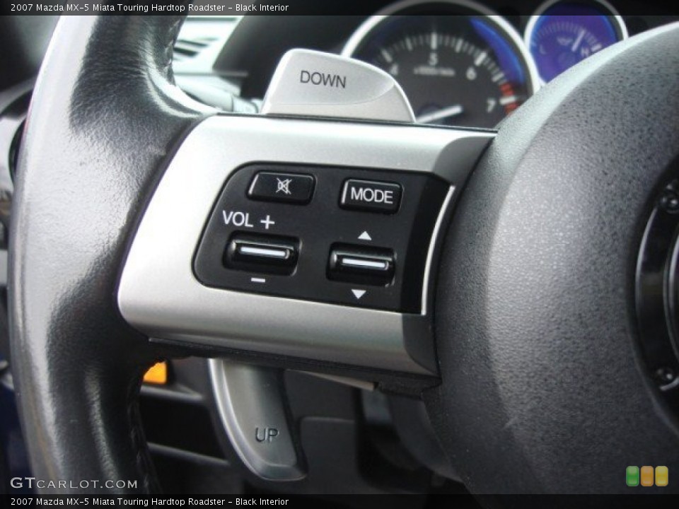 Black Interior Controls for the 2007 Mazda MX-5 Miata Touring Hardtop Roadster #61835541