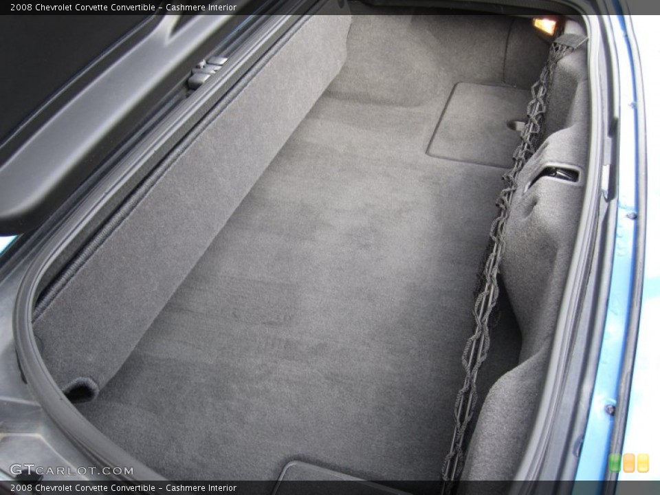 Cashmere Interior Trunk for the 2008 Chevrolet Corvette Convertible #61835634