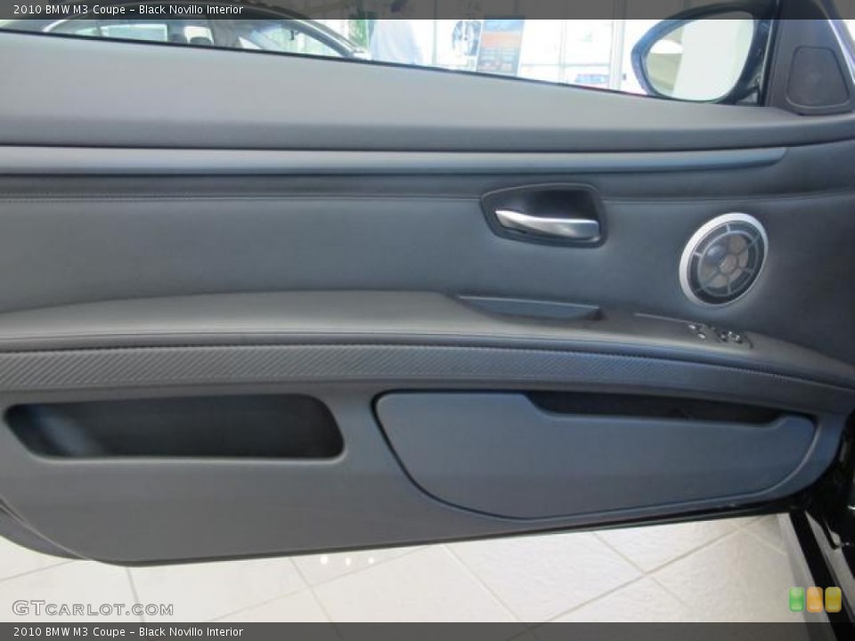 Black Novillo Interior Door Panel for the 2010 BMW M3 Coupe #61836285