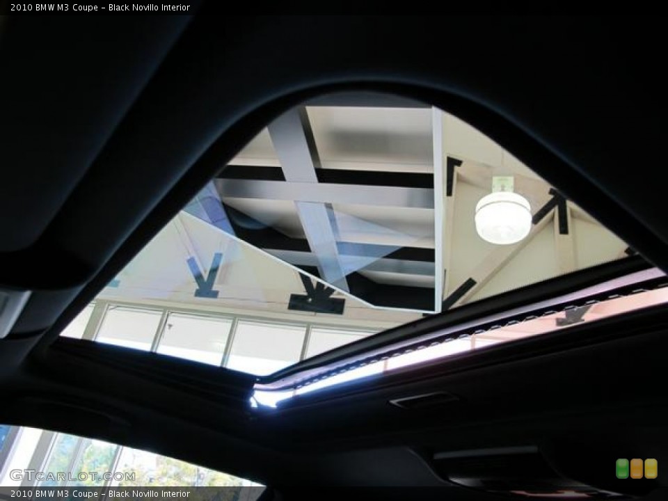 Black Novillo Interior Sunroof for the 2010 BMW M3 Coupe #61836312
