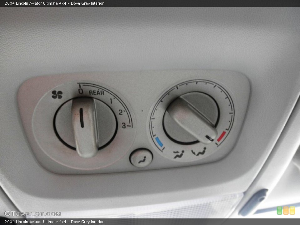 Dove Grey Interior Controls for the 2004 Lincoln Aviator Ultimate 4x4 #61839359