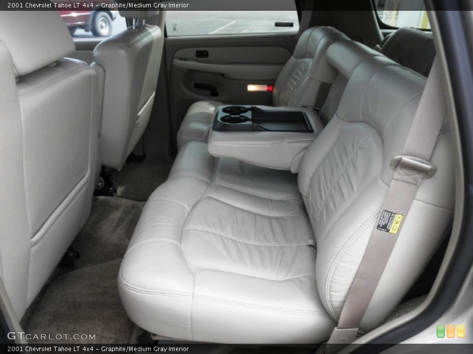 Graphite/Medium Gray Interior Rear Seat for the 2001 Chevrolet Tahoe LT 4x4 #61839615