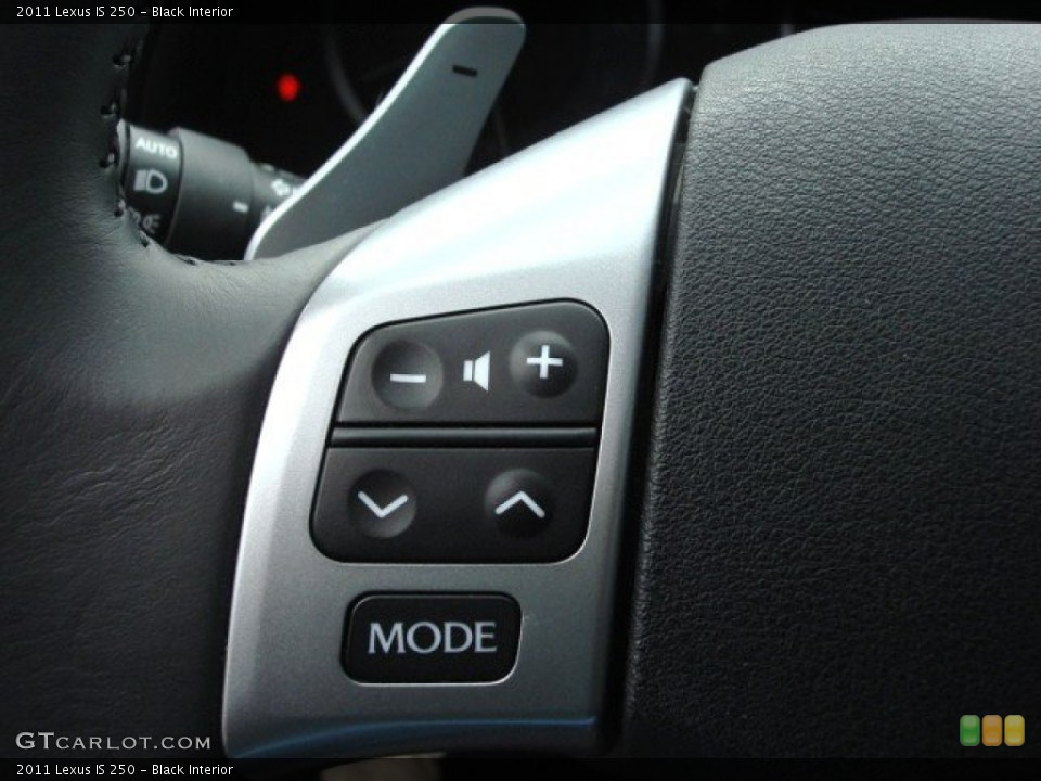 Black Interior Controls for the 2011 Lexus IS 250 #61842333