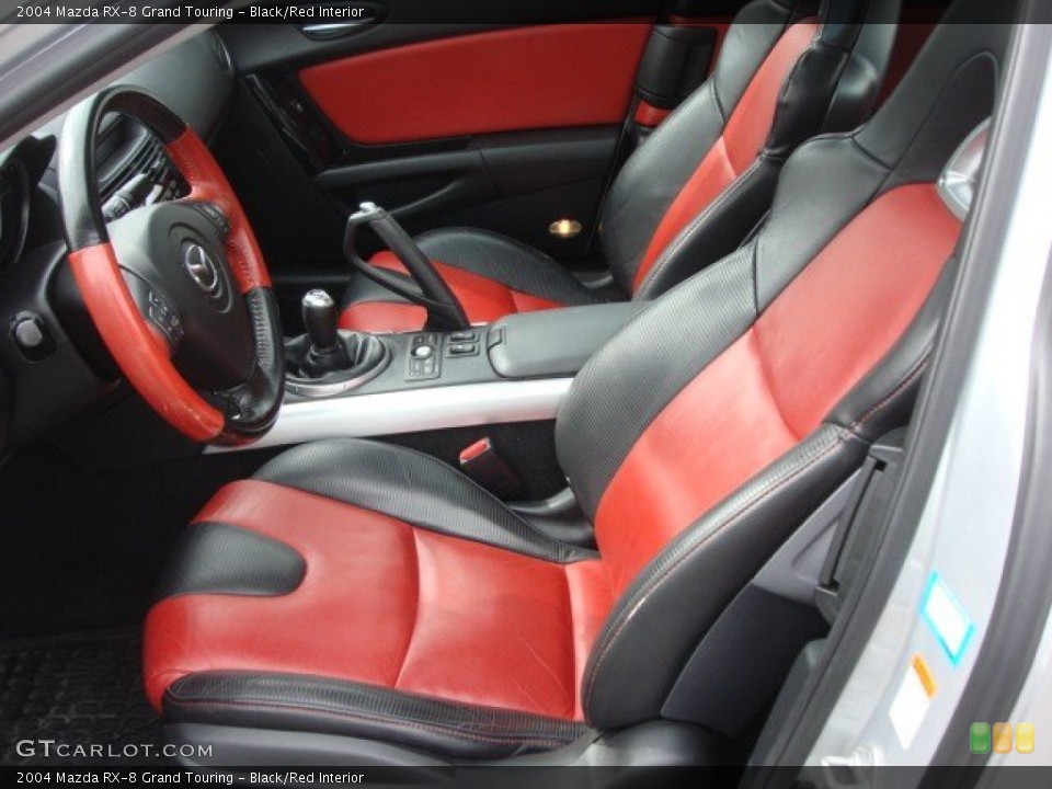 Black/Red Interior Photo for the 2004 Mazda RX-8 Grand Touring #61843164