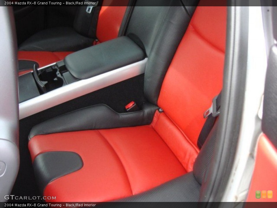 Black/Red Interior Photo for the 2004 Mazda RX-8 Grand Touring #61843173