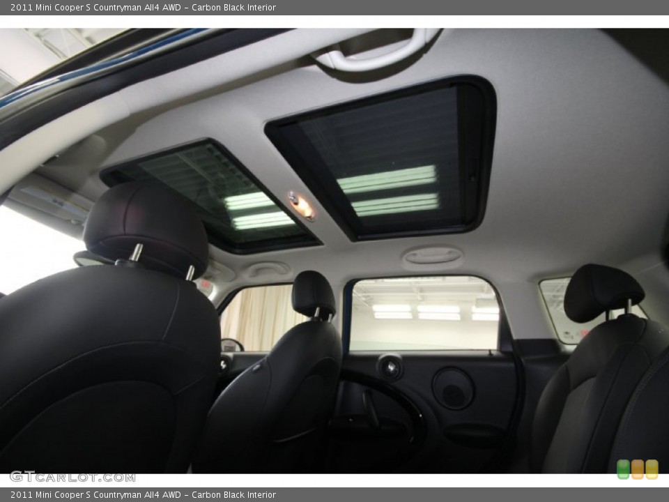 Carbon Black Interior Sunroof for the 2011 Mini Cooper S Countryman All4 AWD #61843617