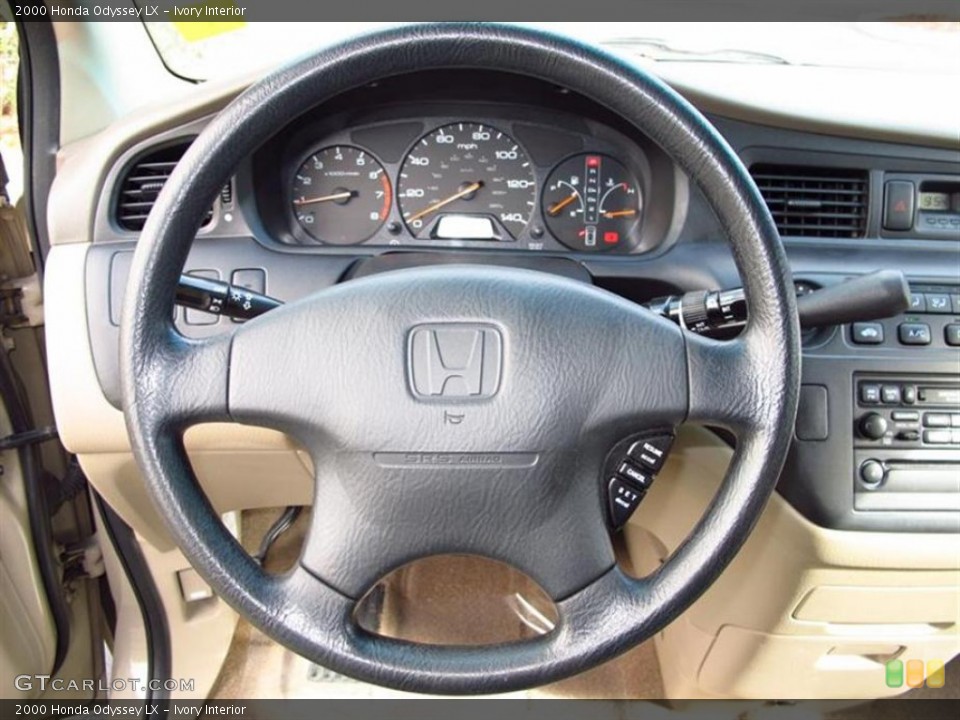 Ivory Interior Steering Wheel for the 2000 Honda Odyssey LX #61845828