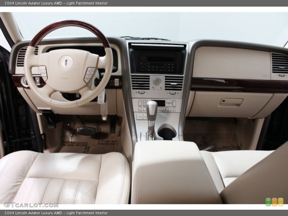 Light Parchment Interior Dashboard for the 2004 Lincoln Aviator Luxury AWD #61846152