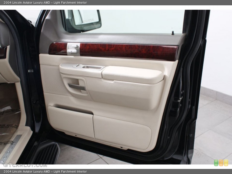 Light Parchment Interior Door Panel for the 2004 Lincoln Aviator Luxury AWD #61846209