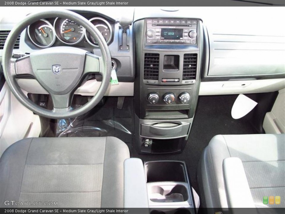Medium Slate Gray/Light Shale Interior Dashboard for the 2008 Dodge Grand Caravan SE #61846257