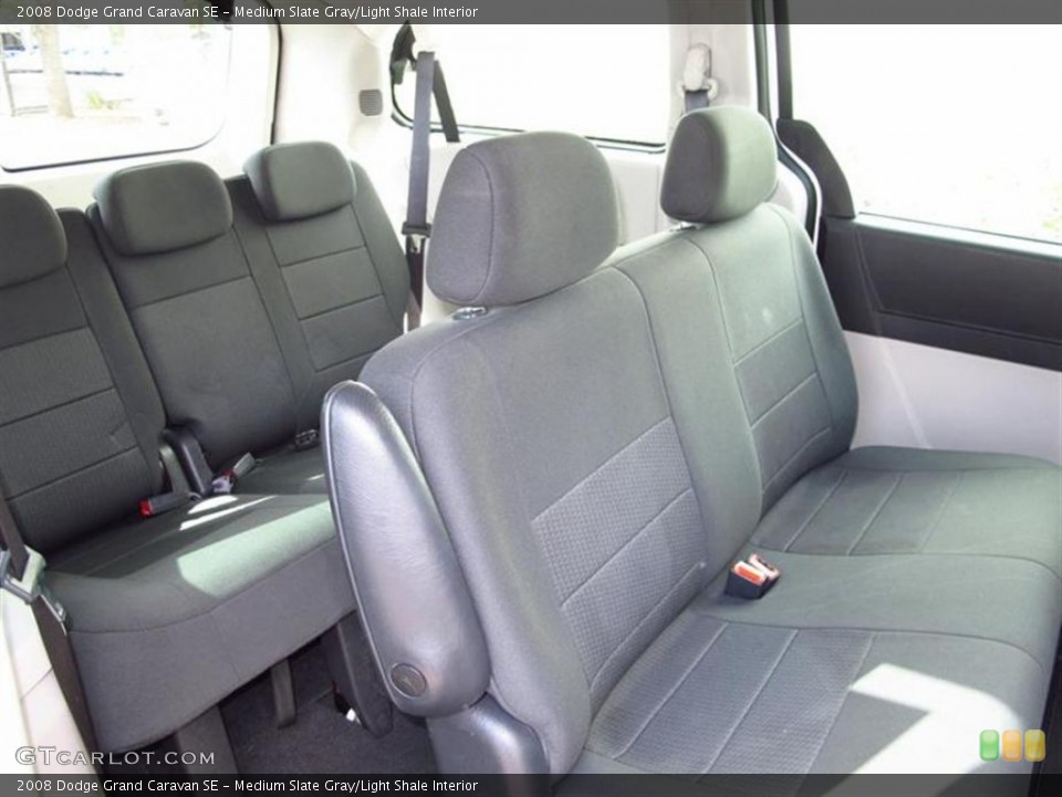 Medium Slate Gray/Light Shale 2008 Dodge Grand Caravan Interiors