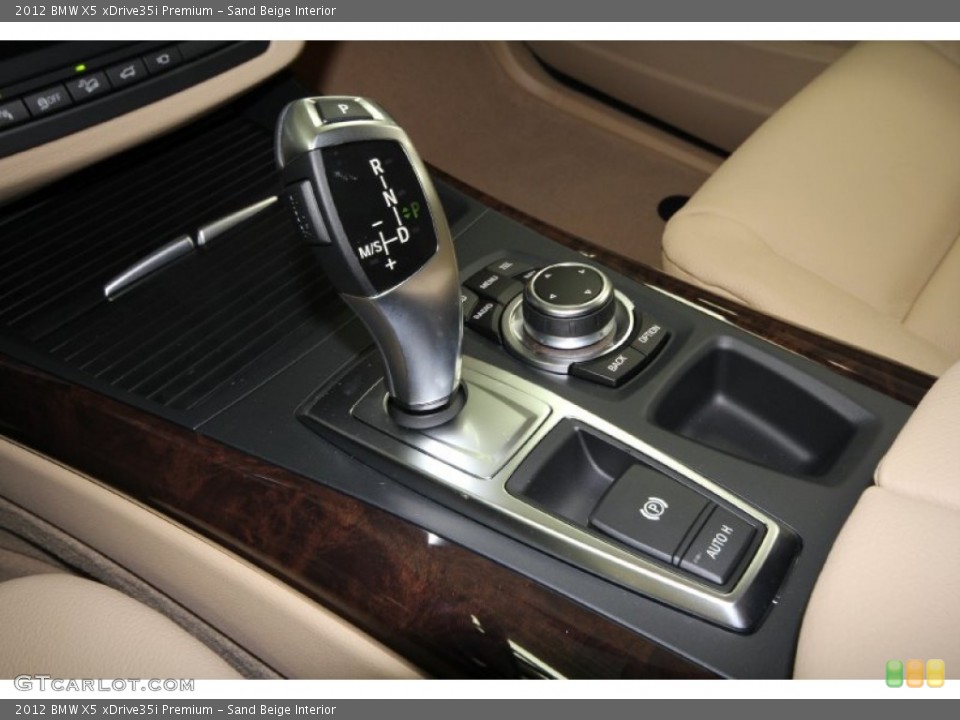 Sand Beige Interior Transmission for the 2012 BMW X5 xDrive35i Premium #61846374