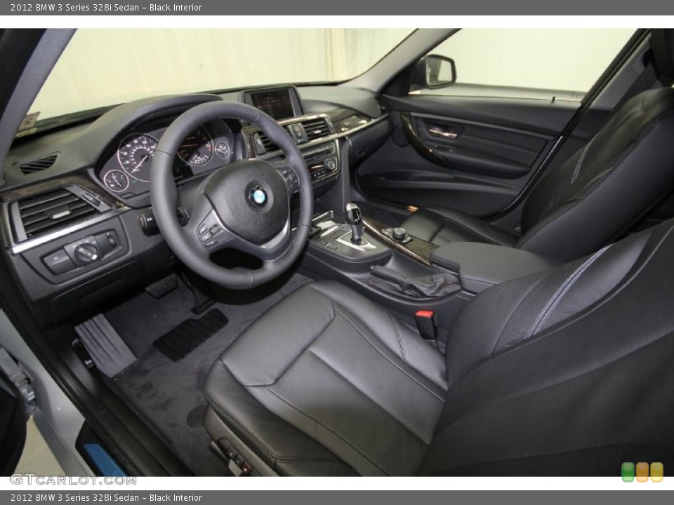 Black Interior Photo for the 2012 BMW 3 Series 328i Sedan #61846791
