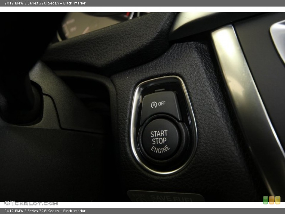 Black Interior Controls for the 2012 BMW 3 Series 328i Sedan #61846875