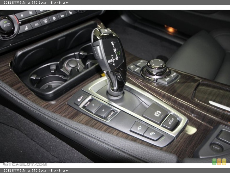 Black Interior Transmission for the 2012 BMW 5 Series 550i Sedan #61847356