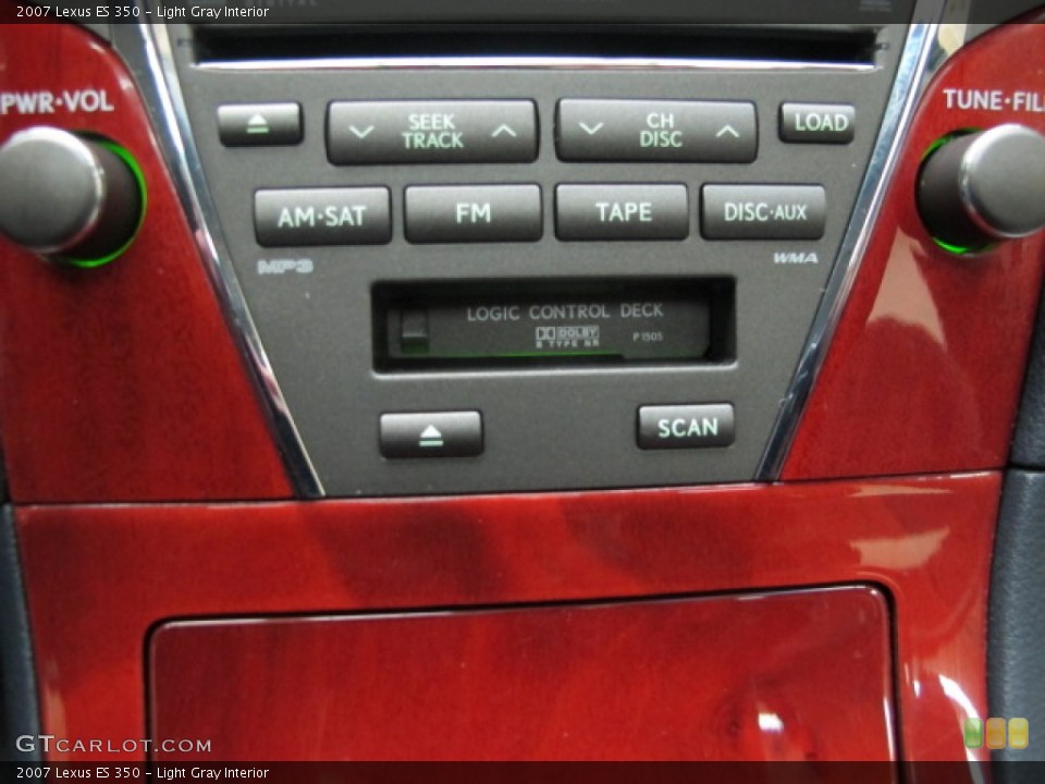 Light Gray Interior Controls for the 2007 Lexus ES 350 #61847745