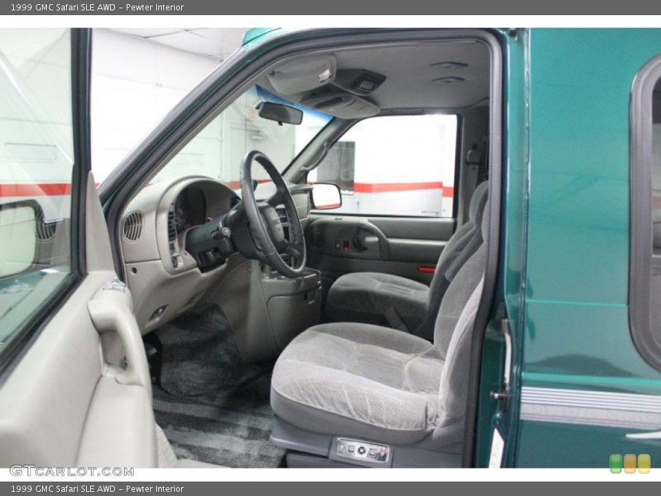 Pewter Interior Photo for the 1999 GMC Safari SLE AWD #61855029