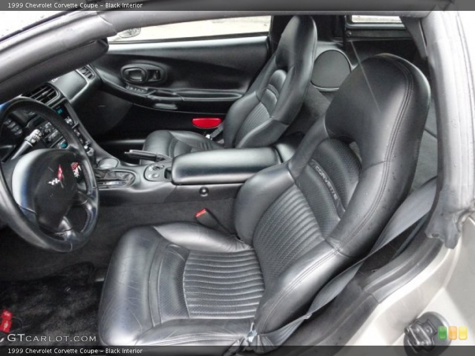 Black Interior Photo for the 1999 Chevrolet Corvette Coupe #61855392
