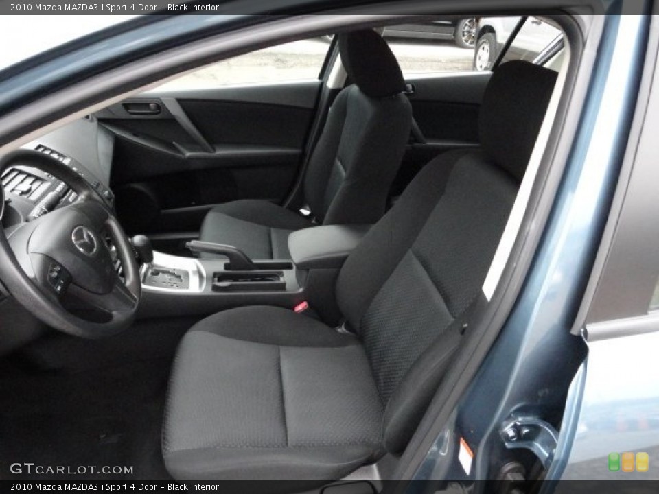 Black Interior Photo for the 2010 Mazda MAZDA3 i Sport 4 Door #61855743
