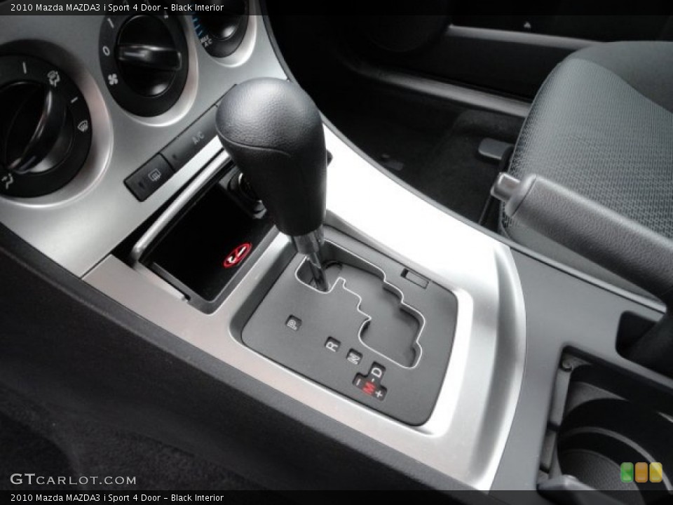 Black Interior Transmission for the 2010 Mazda MAZDA3 i Sport 4 Door #61855797