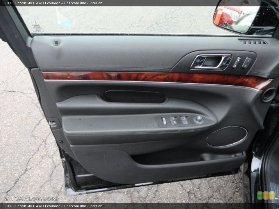 Charcoal Black Interior Door Panel for the 2010 Lincoln MKT AWD EcoBoost #61856118