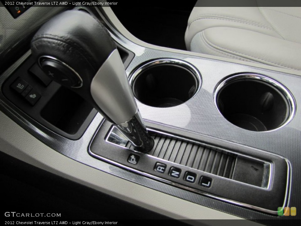 Light Gray/Ebony Interior Transmission for the 2012 Chevrolet Traverse LTZ AWD #61857942