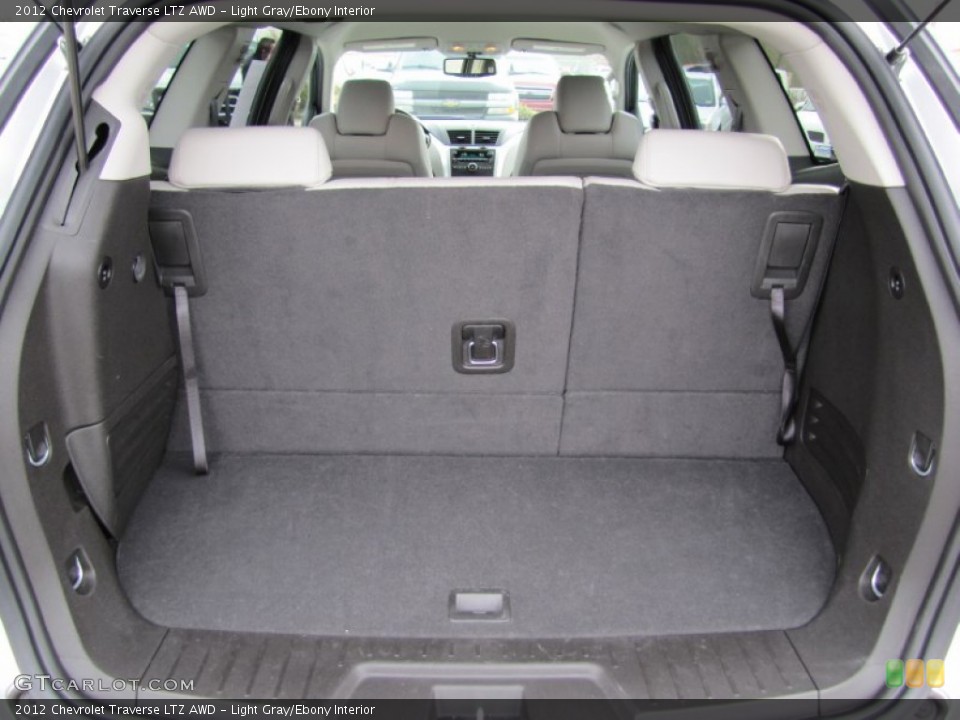 Light Gray/Ebony Interior Trunk for the 2012 Chevrolet Traverse LTZ AWD #61858038
