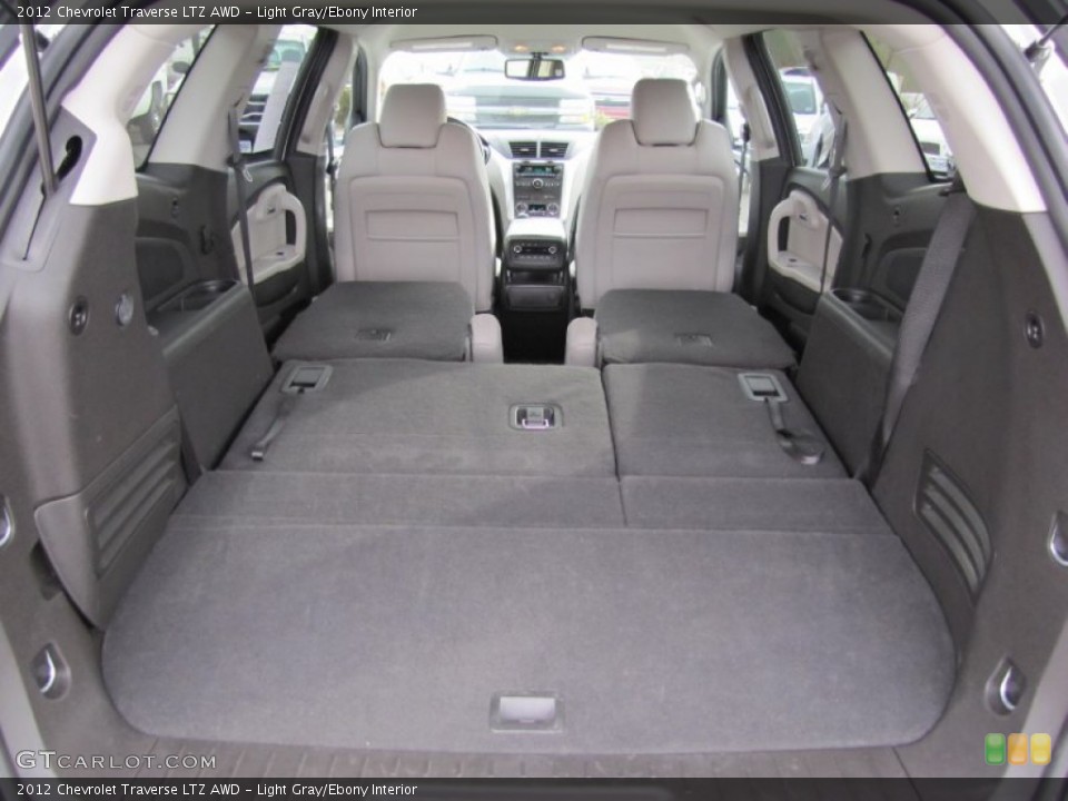 Light Gray/Ebony Interior Trunk for the 2012 Chevrolet Traverse LTZ AWD #61858047