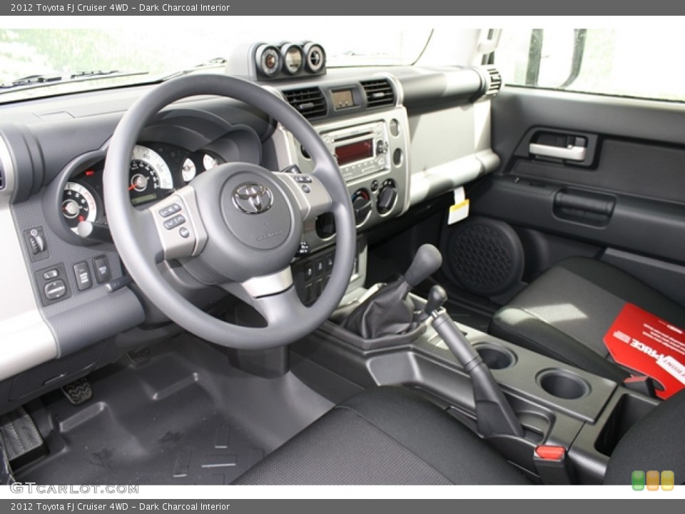 Dark Charcoal Interior Photo for the 2012 Toyota FJ Cruiser 4WD #61858119