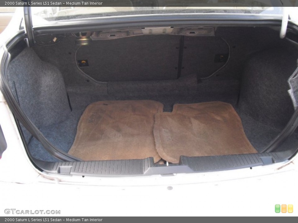 Medium Tan Interior Trunk for the 2000 Saturn L Series LS1 Sedan #61859322