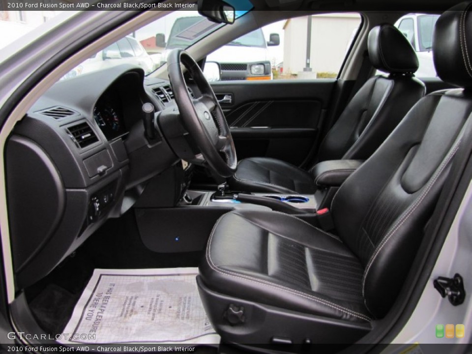 Charcoal Black/Sport Black Interior Photo for the 2010 Ford Fusion Sport AWD #61859568